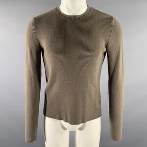 OUR LEGACY Size S Grey Merino Wool Pull On Sweater